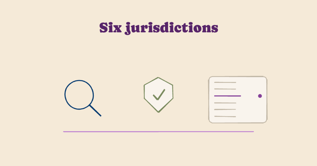 Illustration for “Six jurisdictions, six answers to who counts as a politically exposed person”