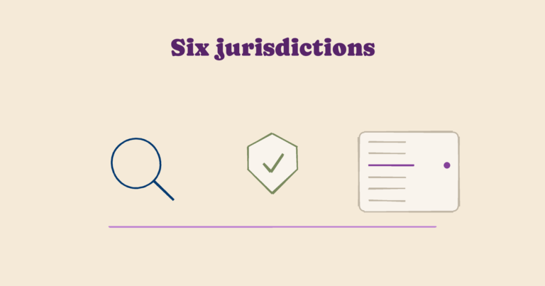 Illustration for “Six jurisdictions, six answers to who counts as a politically exposed person”